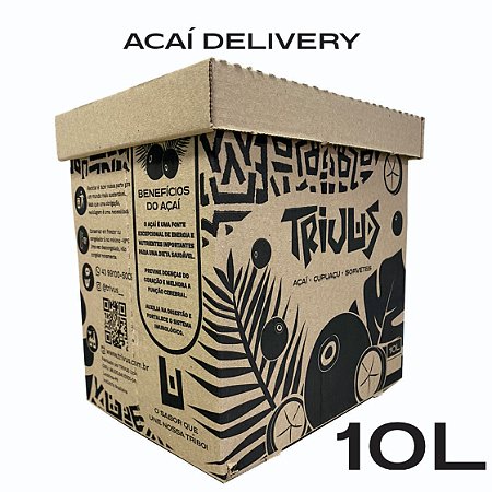 AÇAÍ DELIVERY - CAIXA 10L/7,5K