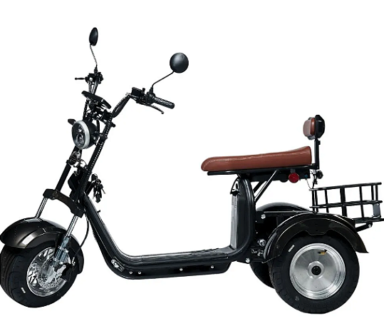 Triciclo elétrico moto chefe x15 3000w Bateria: Lítio 60V 25Ah