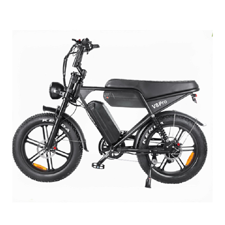 Bicicleta Elétrica V8 Pro S - 1000W Autonomia 80km Duas Baterias