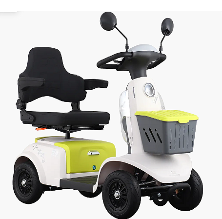 Quadriciclo elétrico Neo 4 rodas para PCD: motor 350W, até 13 km/h