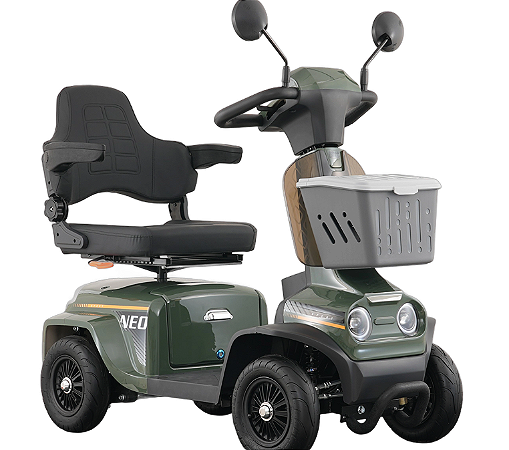 Quadriciclo elétrico Vivago 4 rodas para PCD e idosos: motor 350W