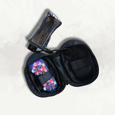 Fingerboard Bag bolsa para skate de dedos e acessórios