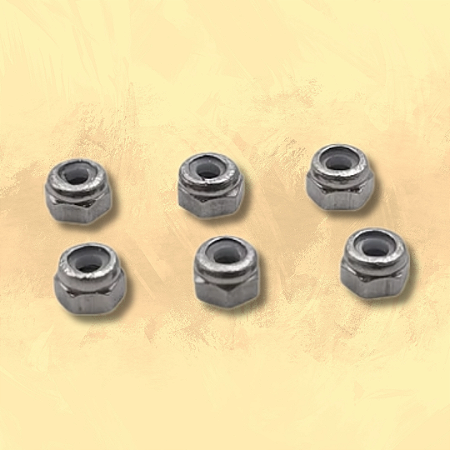 Porcas Auto-Travantes LockNuts para trucks de Fingerboard e skate de dedos