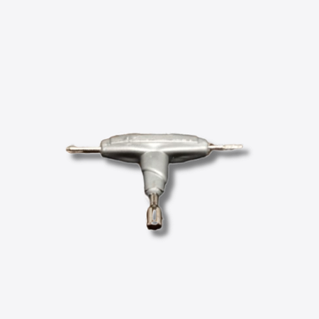 Mini Chave "T" tripla com chave de porca, philips e allen para Fingerboard Skate de dedo