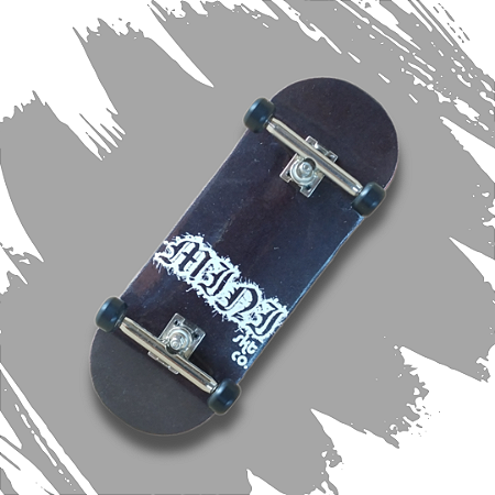 Fingerboard completo 34mm Mini SKT Co. modelo "Gothic MINI" - Arte @mvidal.artes