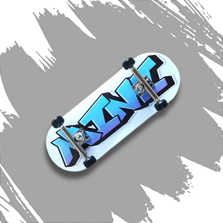 Fingerboard completo 34mm Mini SKT Co. modelo "Graffiti MINI 1"