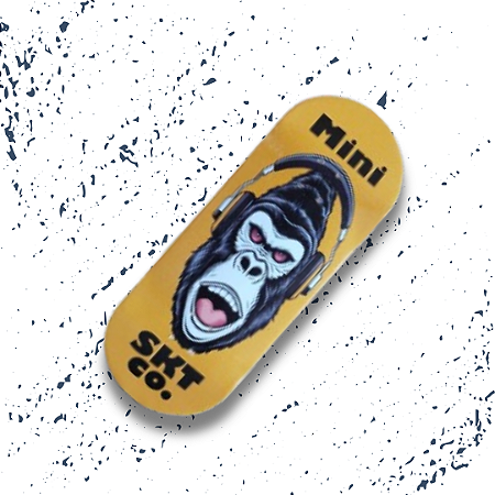 Deck "Gorilla Sound" para Fingerboard Skate de dedo