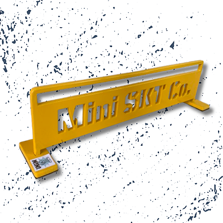 Rail Mini SKT Co. Grind corrimão para Skate de dedo obstáculo para Fingerboard