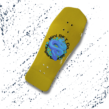 Deck linha "Old Is Cool" - modelo "Snake" para Fingerboard e Skate de Dedo