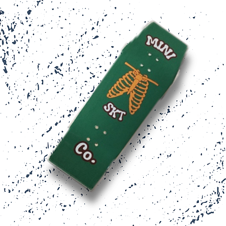 Deck linha "Old Is Cool" - modelo COFFIN "Ribs" para Fingerboard e Skate de Dedo