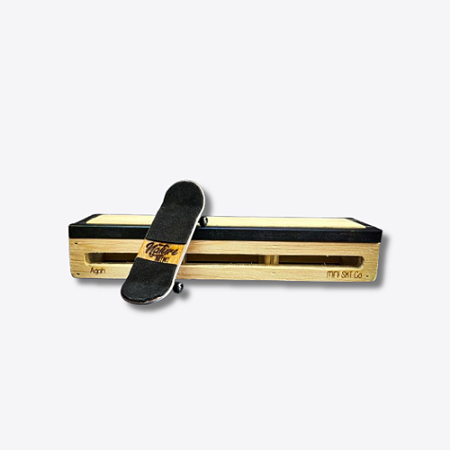 Caixote STEEL Grind - PRO MODEL @agah Obstáculo para Fingerboars Skate de Dedo