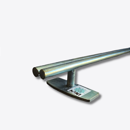 Rail Redondo DUPLO 30cm obstáculo para fingerboard e skate de dedo