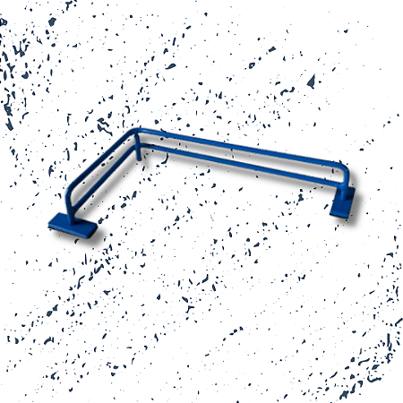 Rail "L" Grind Corrimão Obstáculo para Fingerboard e Skate de Dedos