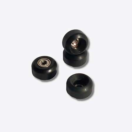 Rodas CNC Street rolamentadas para Fingerboard Skate de dedo Várias cores
