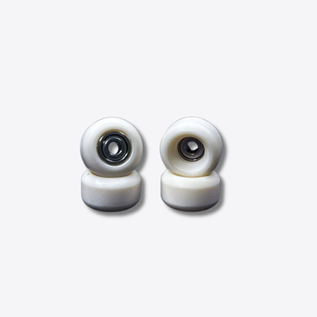 Rodas Urethane 65D rolamentadas para Fingerboard Skate de dedo Várias Cores