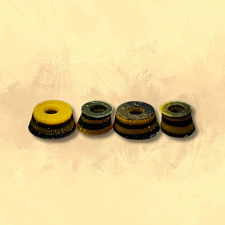 Kit de Bushings modelo Swirl Soft PU para truck de Fingerboard e Skate de dedos