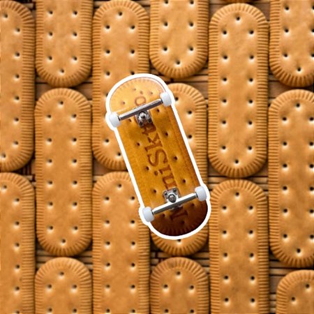 Fingerboard Completo 34mm ou 36mm modelo "Cracker" do drop "Finger Foods" By Gabriel Olivetti