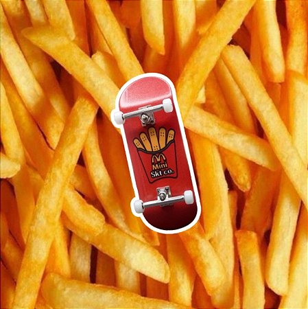 Fingerboard Completo 34mm ou 36mm modelo "Potato" do drop "Finger Foods" By Gabriel Olivetti