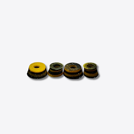 Kit de Bushings modelo Swirl Soft PU para truck de Fingerboard e Skate de dedos