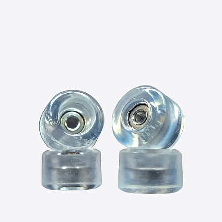 Rodas TPU Soft 64D rolamentadas para Fingerboard Skate de dedo Várias cores