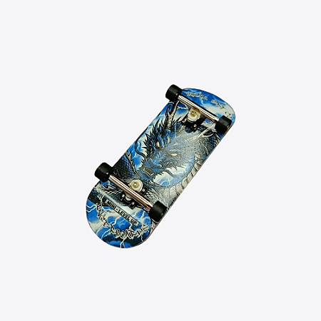 Fingerboard "Zenith Dragon" 34mm Skate de Dedo Completo Profissional