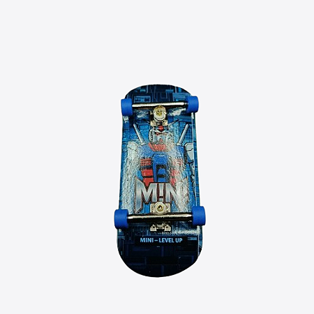 Fingerboard "ROBOT" 36mm Skate de Dedo Completo Profissional Truck G4 Rodas Urethano 68D Deck em Maple