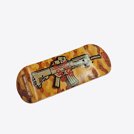 Deck "Stop Wars" 34 ou 36mm STREET-V3/MID - Para Fingerboard Skate de Dedos