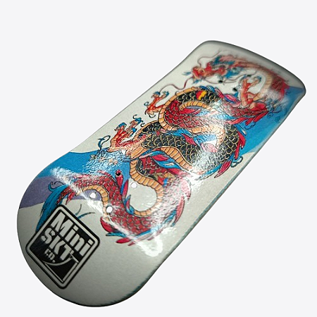 Deck "Oriental Dragon" 34 ou 36mm STREET-V3/MID - Para Fingerboard Skate de Dedos