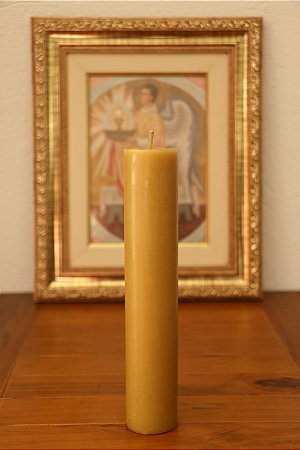 Vela de Cera de Abelha 100% Pura e Natural - 200g