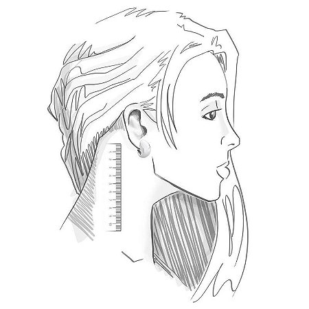 MEIA ARGOLA ABAULADA LISA BANHADA A RODIO