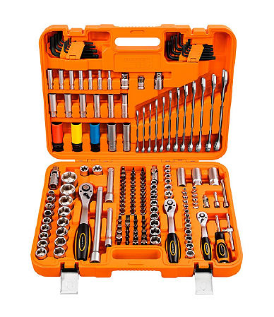 Kit de Ferramentas para Oficinas 176 peças Tramontina PRO com Maleta 44952176