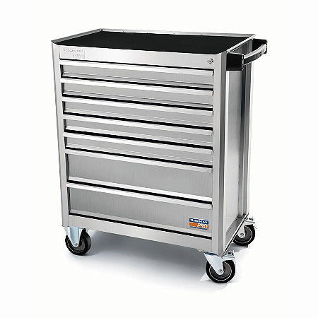Carro em Inox para Ferramentas Tramontina PRO 7 gavetas 44965001