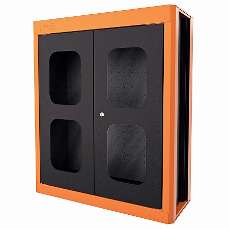 Painel Superior Grande com 2 portas e Chapas Perfuradas para Ferramentas Tramontina PRO