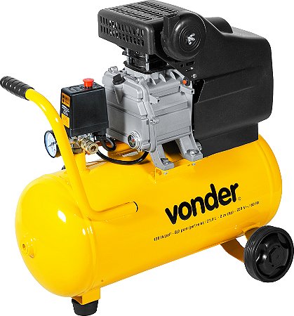 Motocompressor de ar, 8,0 pcm, 21,6 litros, 220 V~, MCV 216 VONDER