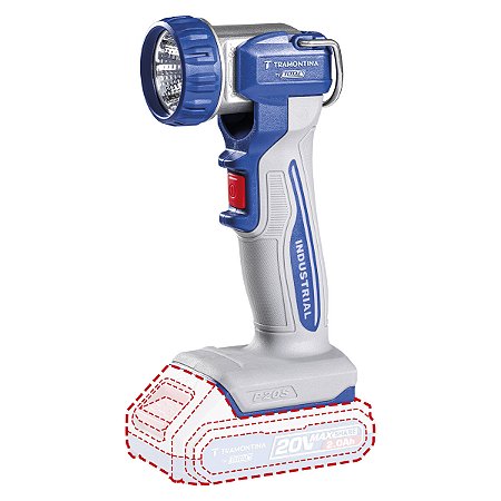 Lanterna 20V 5W Tramontina by TOTAL - Sem Bateria e Carregador