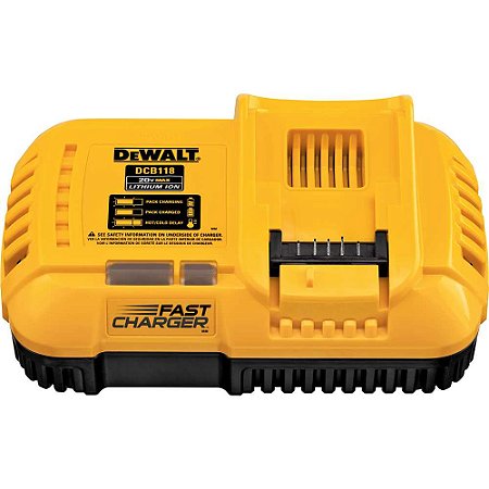 Carregador de baterias 20 V / 60 V MAX LI-ION, 220 V~, DCB118-B2, DEWALT