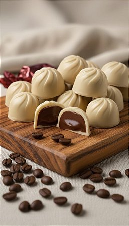 100 mini trufa cappucino