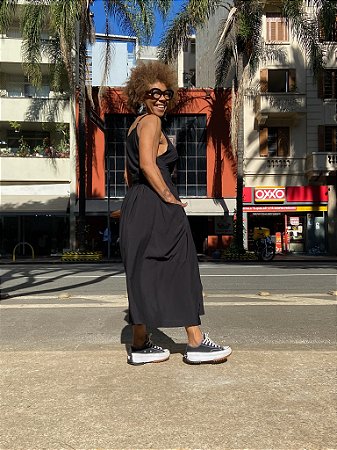 Vestido Ewá - Preto