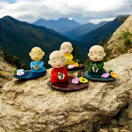 Incensário Mini budinhas com pedras