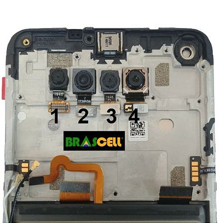 Câmera traseira Número 2 Celular K51s K510