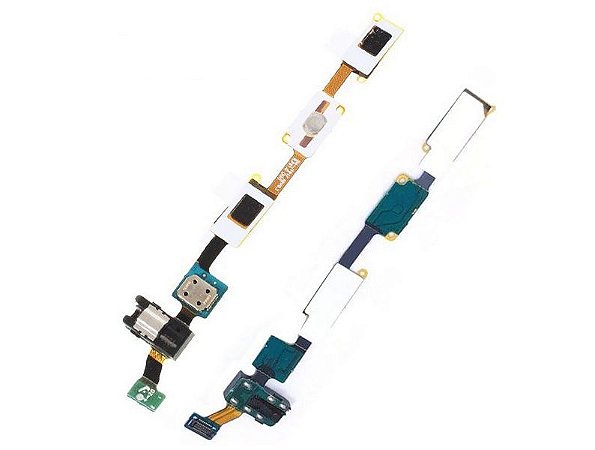 Flex do Home placa Sub Samsung J7 Neo J701 / J7 J700F  Conector P2