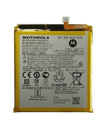 Bateria Motorola KD40 Moto G8 Plus Xt2019 Original