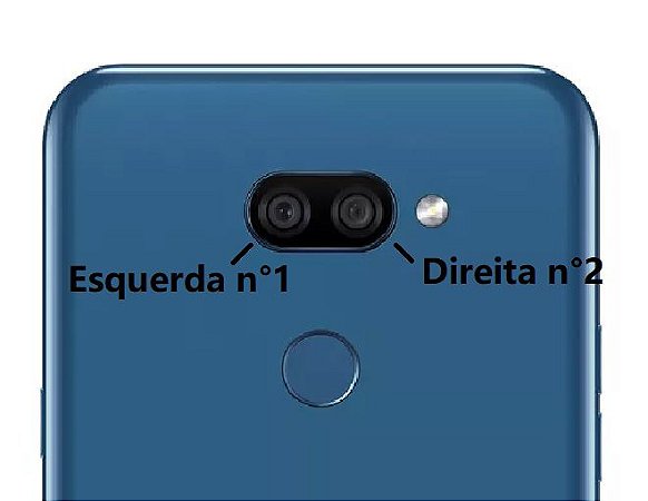 Câmera traseira Direita n°2 LG K40s Lm X430 Orig.