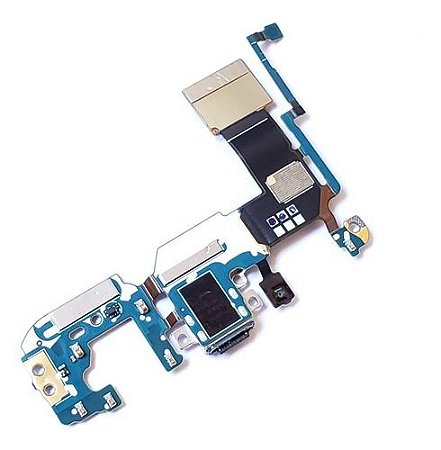 Flex Conector Carga Dock Usb Microfone Samsung S8 Plus Sm G955U Sm G955F