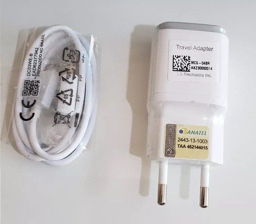 Carregador LG G4 G3 Orig. Mcs 04br 1800a + Cabo Micro Usb V8 Orig.