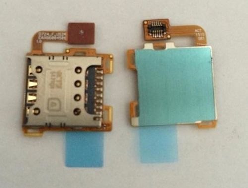 Flex Leitor Do Chip Sim Card Lg G3 Beat D724 Original