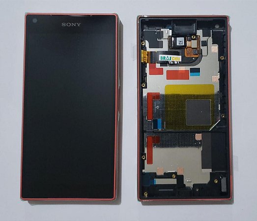 Frontal Lcd Display Touch Xperia Z5 Compact E5823 com Aro Lateral Original