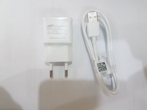 Carregador E Cabo USB Samsung Branco Ep-ta10bwb 5.3V 2000MahOrig.