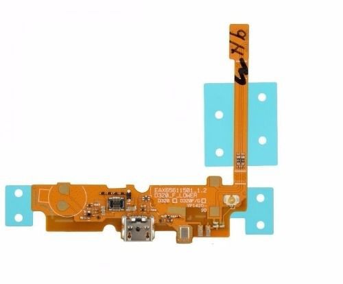 Flex Conector Carga Microfone Celular Lg L70 D320 D321 Original