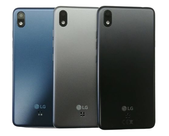 Carcaça Tampa Traseira Aro Lg K8+ Plus LM X120 com Lente Câmera Orig.